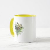 FRODO™ with Hobbits Vector Collage マグカップ (正面左)