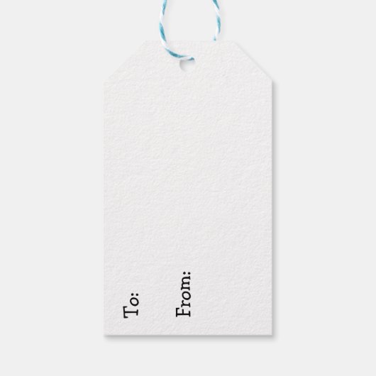 Frogおもしろい Themed誕生日のTo And From ギフトタグ (裏面)