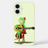 Frogおもしろい's遊 Guitar iPhoneケース Case-Mate iPhoneケース (裏面)