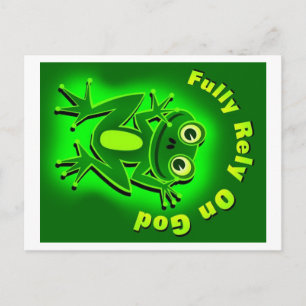 FROGが神に完全に依存 ポストカード