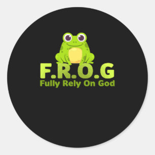 FROGのおもしろい定義は神に完全に依存 ラウンドシール