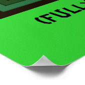 FROGのポスターが神に完全に頼る ポスター (角)