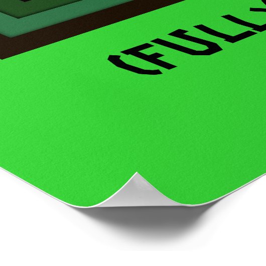 FROGのポスターが神に完全に頼る ポスター (角)