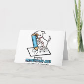 Frogは最初の日付オンラインデートすることopps カード (裏面)