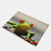 Frogマクロ ドアマット (アングル)