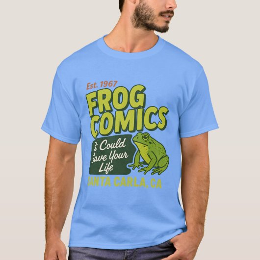 FROG漫画 Tシャツ (正面)