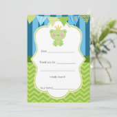 Frog王子のサンキューカードは記入します サンキューカード (スタンド正面)