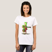 Frog'遊s Guitar Tシャツおもしろい Tシャツ (正面フル)