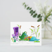 Frog麻酔の博士 ポストカード (スタンド正面)