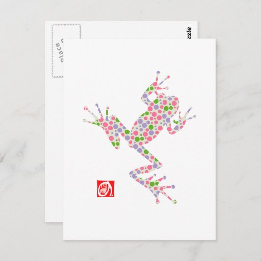 frog12-3 ポストカード (正面/裏面)