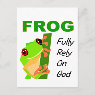 FROG、完全に神に頼る ポストカード