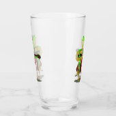 Frog 遊's Guitar – ロマンチック – 愛 タンブラーグラス (左)