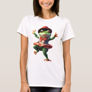 Frog 11先生,踊り，カエル，ヒキガエル，ヒキガエル，アイ発生 tシャツ