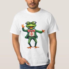 Frog 18先生、教育者、AIがTシャツを生成 Tシャツ