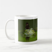 Frog and butterfly コーヒーマグカップ (左)