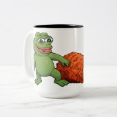 frog and monkey ツートーンマグカップ (正面左)
