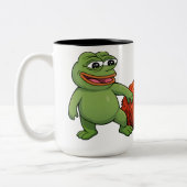 frog and monkey ツートーンマグカップ (左)