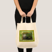 Frog And Water Lily Appreciate Beauty Bag トートバッグ (正面(商品))