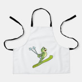 Frog as Ski.PNG エプロン (正面)