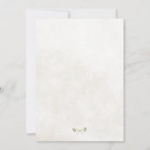 Frog Baby Shower Invitation 招待状 (裏面)