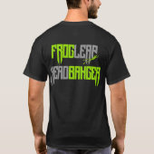 Frog Banger Tシャツ – 緑 (裏面)
