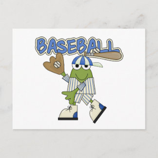 Frog Baseball – キャッチャーTシャツとギフト ポストカード