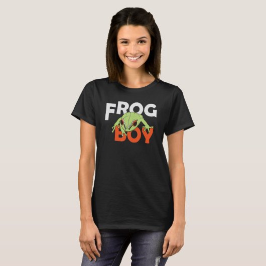 Frog Boy Frog Brother Tシャツ (正面フル)