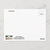 Frog Brothers Postcard ポストカード (裏面)