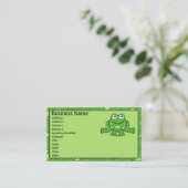 Frog Business Card 名刺 (スタンド正面)