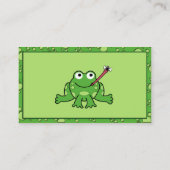 Frog Business Card 名刺 (裏面)