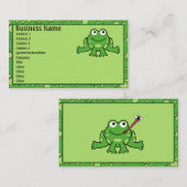 Frog Business Card 名刺 (正面/裏面)