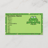 Frog Business Card 名刺 (正面)