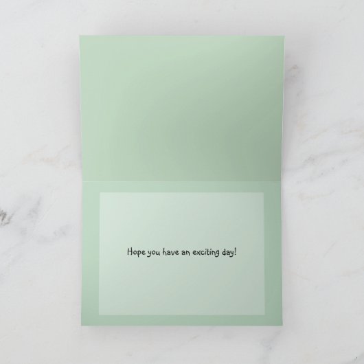 Frog Chorusカスタマイズ可能なカード カード (内部)