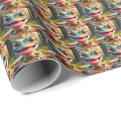 FROG CHRISTMAS WRAPPING PAPER ラッピングペーパー (ロールコーナー)