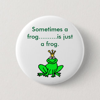 frog_clipart_prince、時々カエル............. 缶バッジ