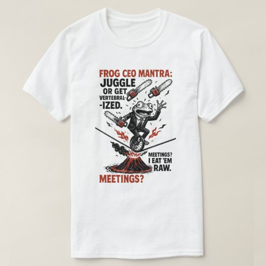 Frog CO Mantra T-Shirt Tシャツ (デザイン正面)