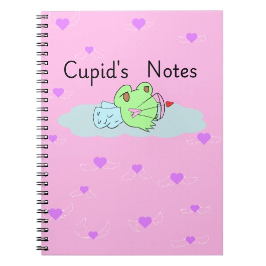 Frog cupid's notes  ノートブック (正面)