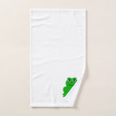Frog Design Monogrammed バスタオルセット (ハンドタオル)