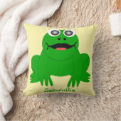 Frog Design Personalised クッション (ブランケット)
