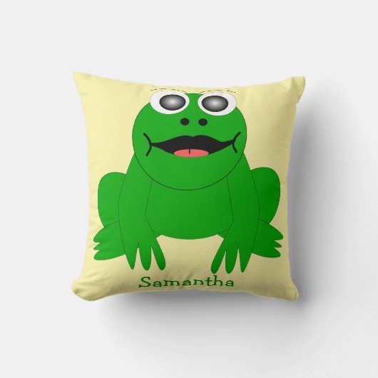 Frog Design Personalised クッション (正面)