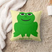 Frog Design Personalised クッション (ブランケット)