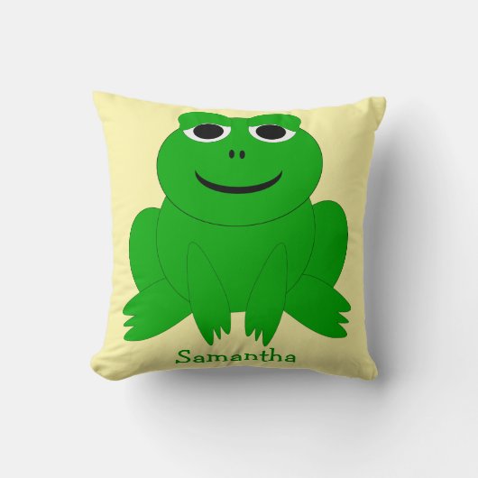 Frog Design Personalised クッション (正面)