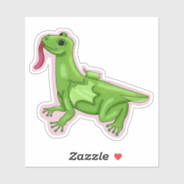 Frog Dragon Sticker シール