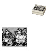FROG & DUCK PRINCE EASTER RUBBER STAMP *カスタム ラバースタンプ (押印)