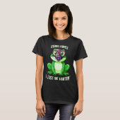 Frog Fartin I Gas Just Sometimes Mask Laugh Tシャツ (正面フル)