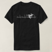 Frog Heartbeat Frog Gift Toad Animal  Tシャツ (デザイン正面)