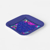 Frog Holding Heart Paper Plates ペーパープレート (傾斜あり)