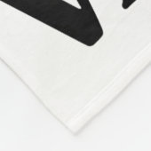 Frog I Slept Like So Today I Will Be Choosing Viol フリースブランケット (角)