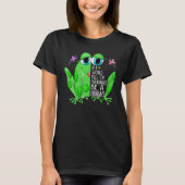 Frog In A World Full Of Grandmas Be A Grams Tシャツ (正面)