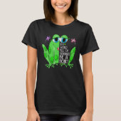 Frog In A World Full Of Grandmas Be A Honey Tシャツ (正面)